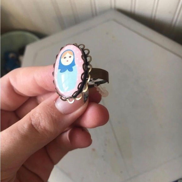 Nesting doll ring - Picture 2 of 2